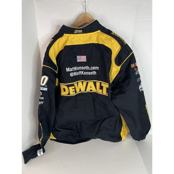 Vintage NEW Nascar Jacket Mens 3XL Matt Kenseth Dewalt JH Design Logo Racing - Picture 2 of 11